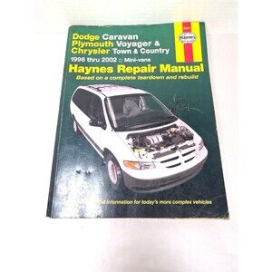 Haynes Repair Manual 30011 Chrysler Town & Country Voyager Caravan 1996-2002